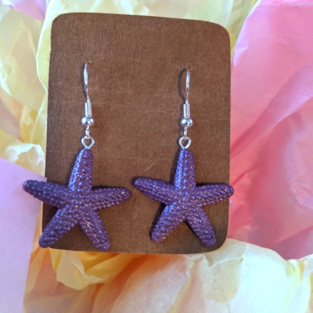 Starfish earrings